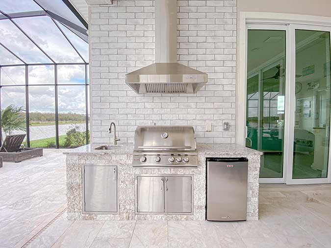 Outdoor kitchen estero fl