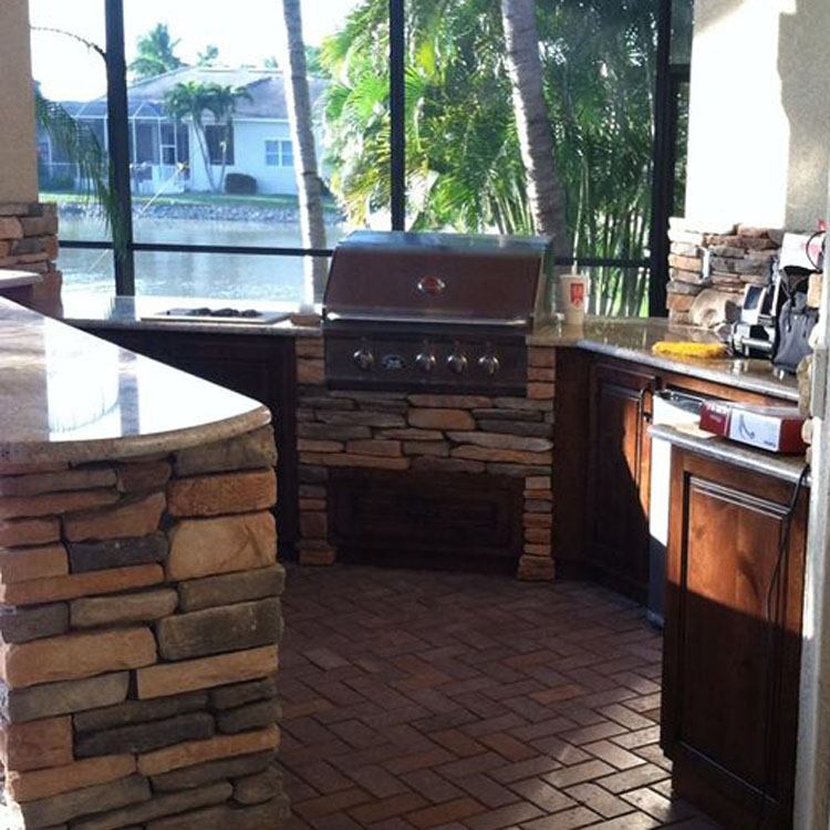 Fort myers outdoor kitchen unique builds